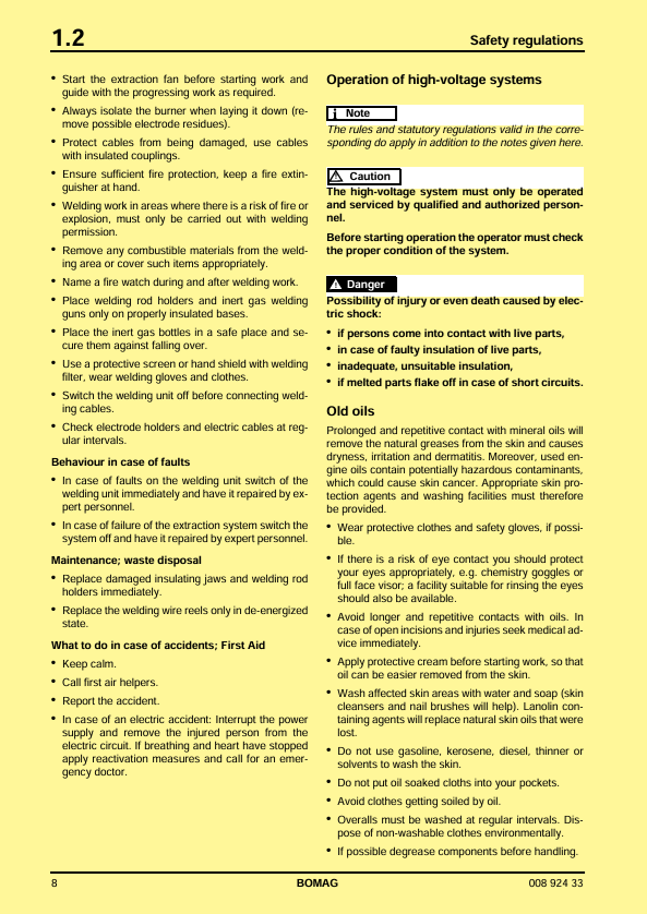 BOMAG Roller BW 226 DH-4I BVC Service Manual 00892433 PDF 2013