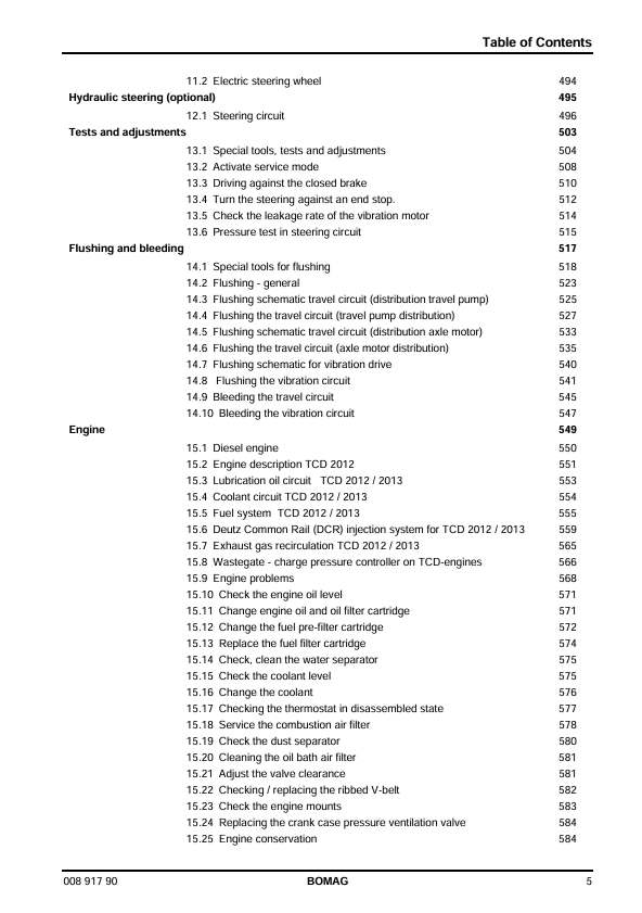 BOMAG Single Drum Roller BW 226DH-4 BVC Training Manual PDF