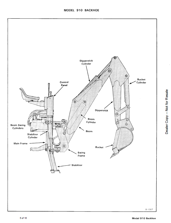 Bobcat 910 Backhoe Loader Owner’s Manual 6549802 PDF File
