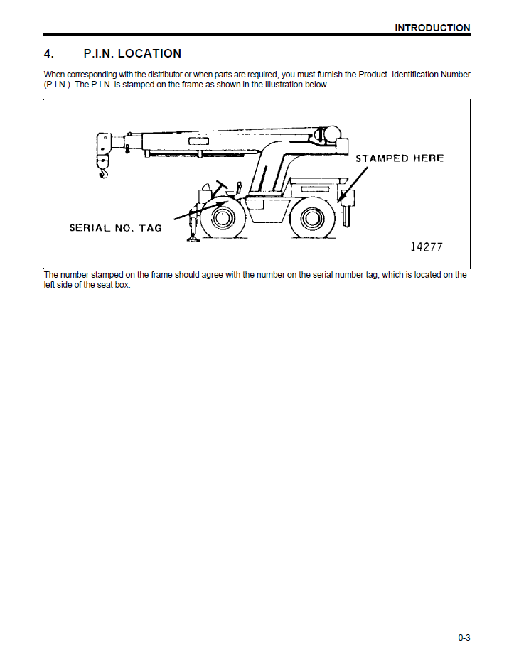 CEADC20081 Komatsu 150A, 150FA Crane Operation Manual