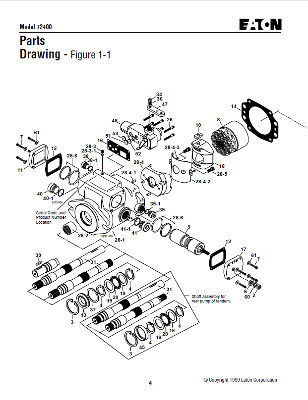 Complete Eaton Medium Duty 72400 Servo Controlled Pump Repair Guide PDF