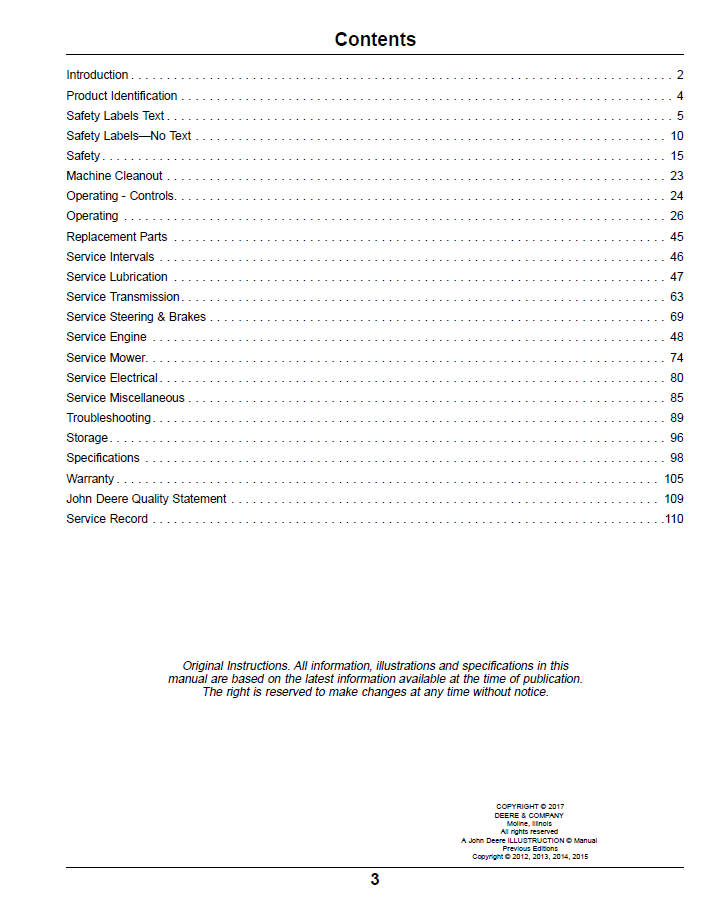 Complete Guide: John Deere Z900B/Z900M/Z900R ZTrak Pro Operator Manual