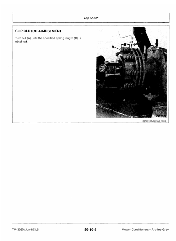 Complete John Deere 1326/1327 Impeller Mower Conditioner Workshop Manual TM3260