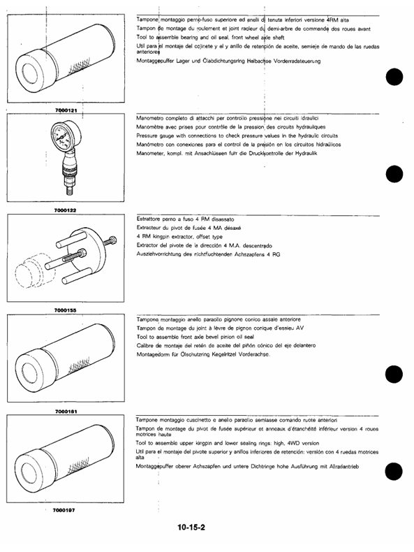 Complete John Deere 1445F, 1745F, 1845F, 2345F Technical Manual TM4481