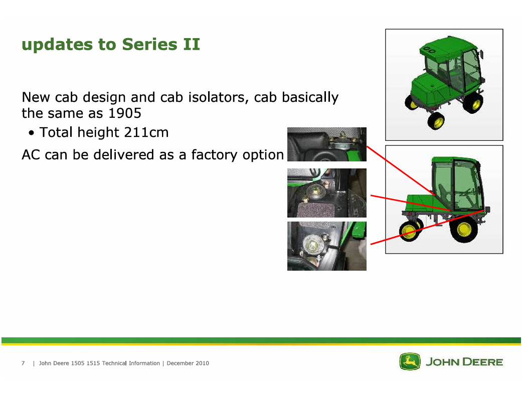 Complete John Deere 1505 1515 Technical Information Guide