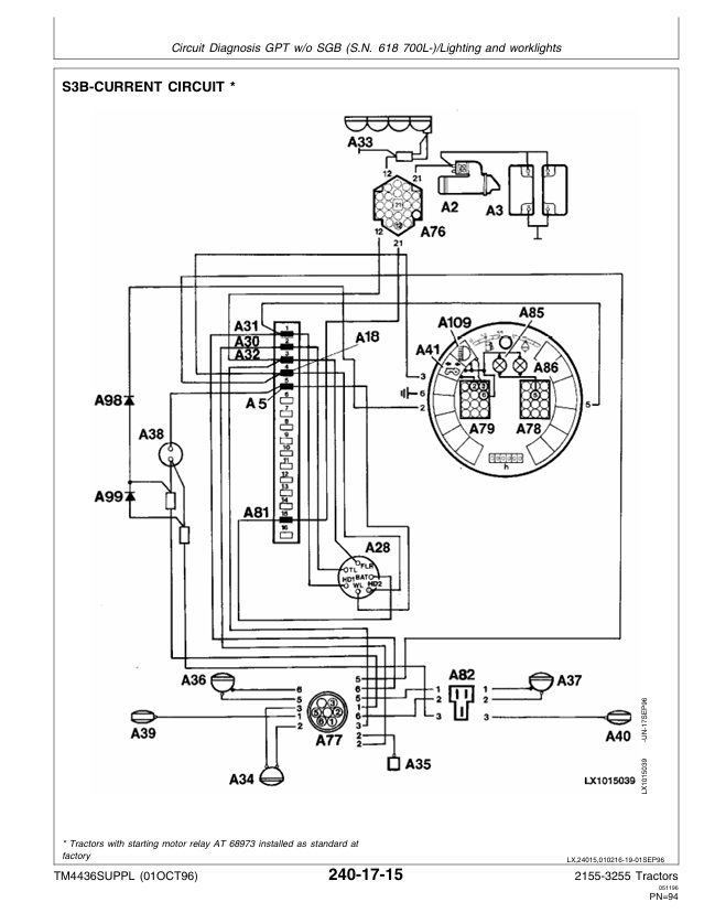 Complete John Deere 2155-3255 Tractor Operation and Diagnostic Guide