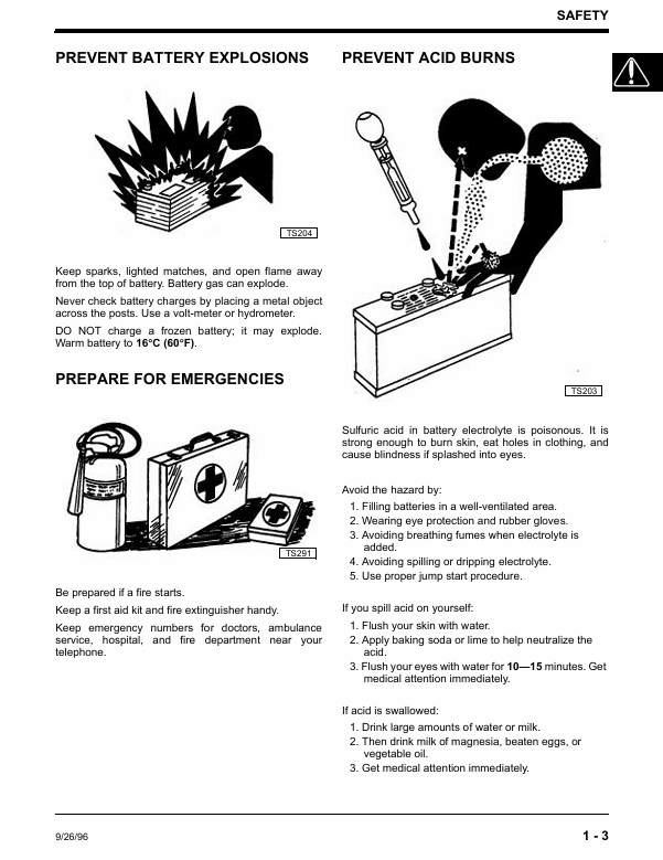 Complete John Deere 240-320 Tractor Repair Manual TM1426 PDF