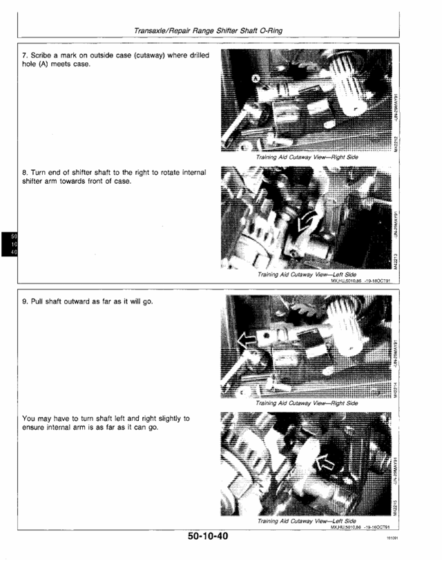 Complete John Deere 655-856 Tractor Repair & Service Manual TM1360