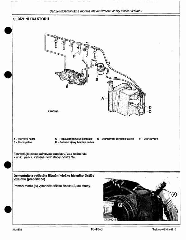 Complete John Deere 6810 6910 Tractor Workshop Manual TM4602