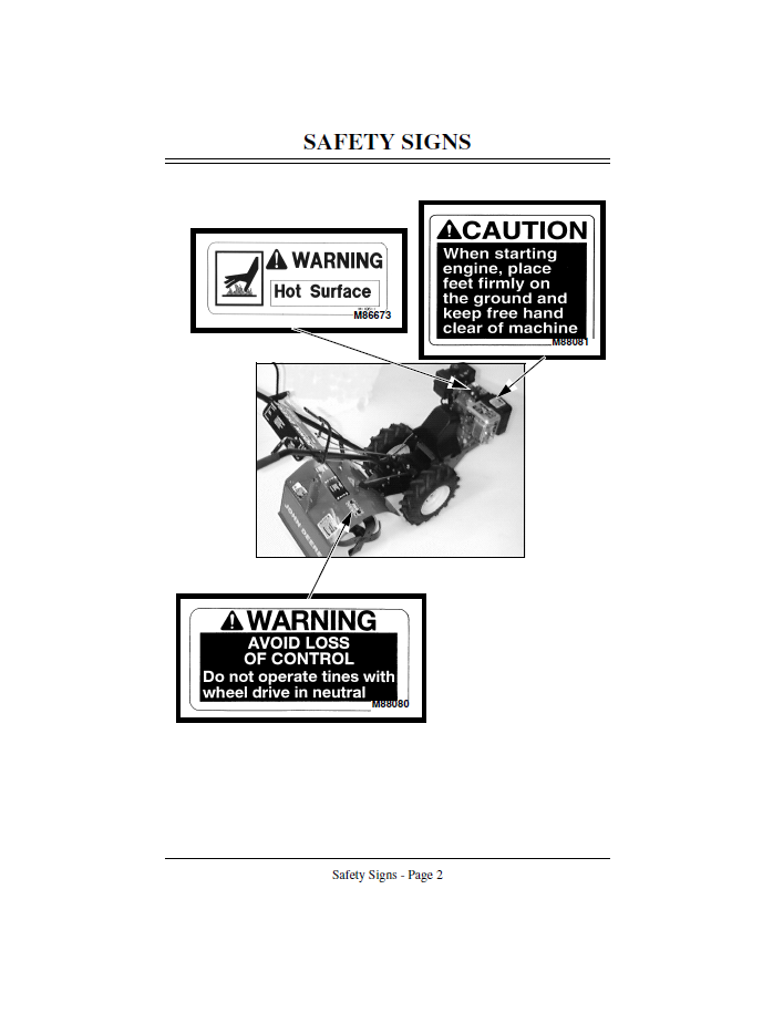 Complete John Deere 820R Walk-Behind Tiller Operator Manual – OMM134173 Edition