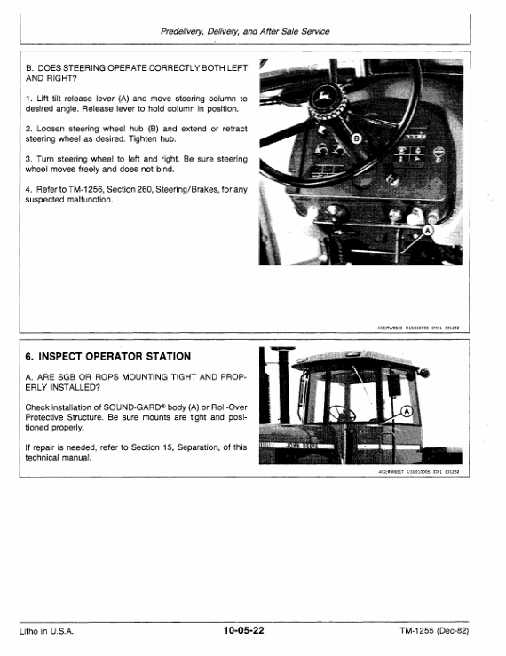 Complete John Deere 8450 and 8650 Technical Workshop Manual TM1355