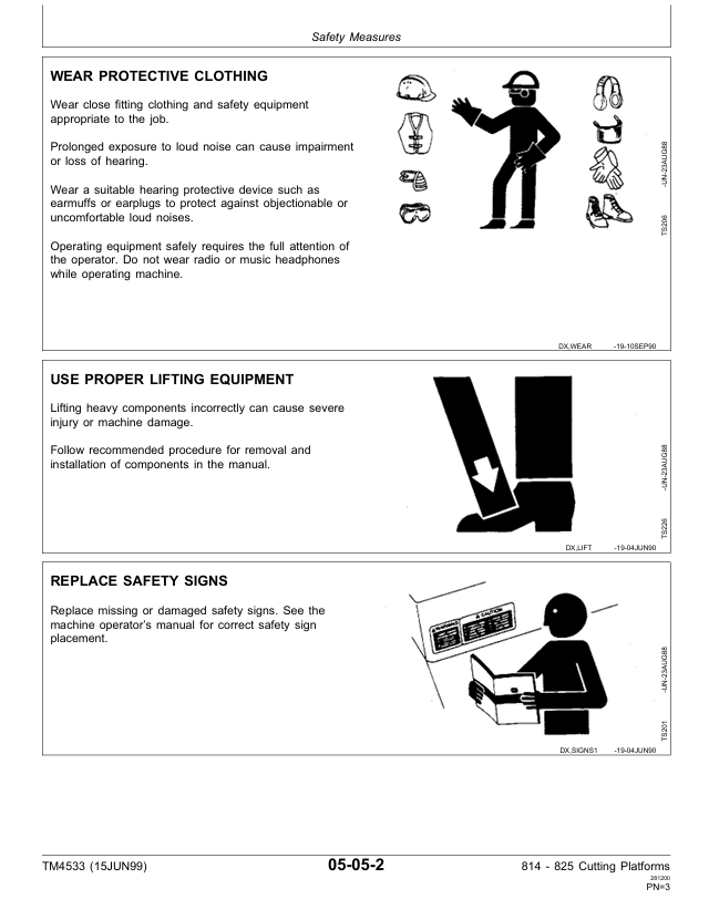 Complete John Deere Cutting Platform Repair Manual TM4533 Download