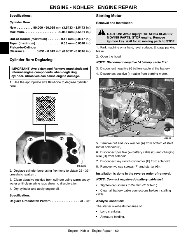 Complete John Deere GT225 GT235 GT235E GT245 Repair & Workshop Manual