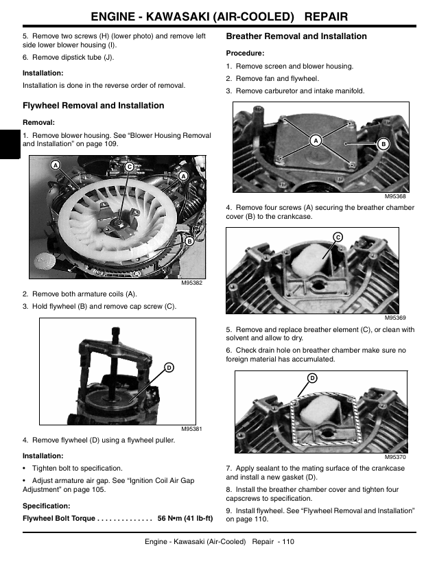 Complete John Deere LX280 Series Garden Tractor Repair & Service Manual TM2046