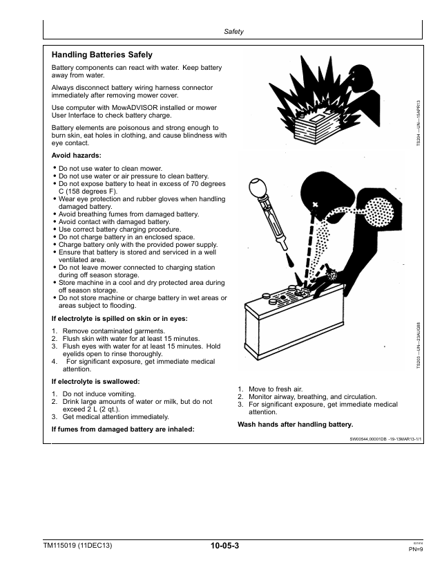 Complete John Deere Mowit 500F Tango E5 Autonomous Mower Repair Manual
