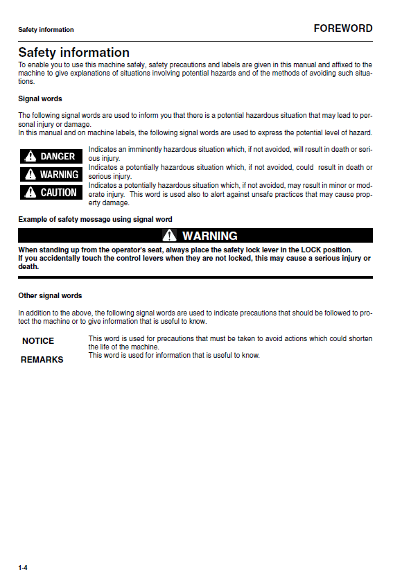 Complete Operation & Maintenance Guide for Komatsu WA250-5H Wheel Loader [PDF]