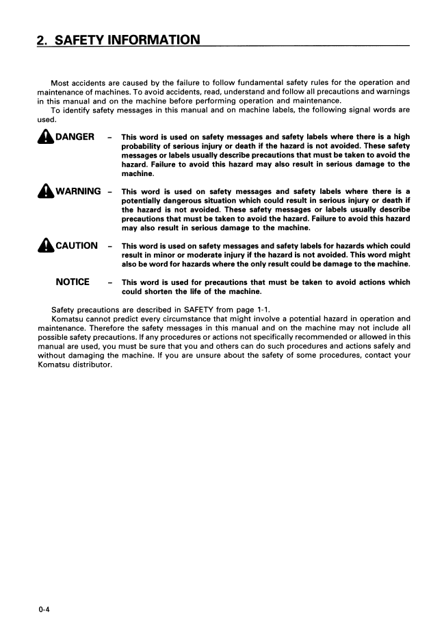 Complete Operator Guide: Komatsu D475A-3 Bulldozer Manual SEAM025103T