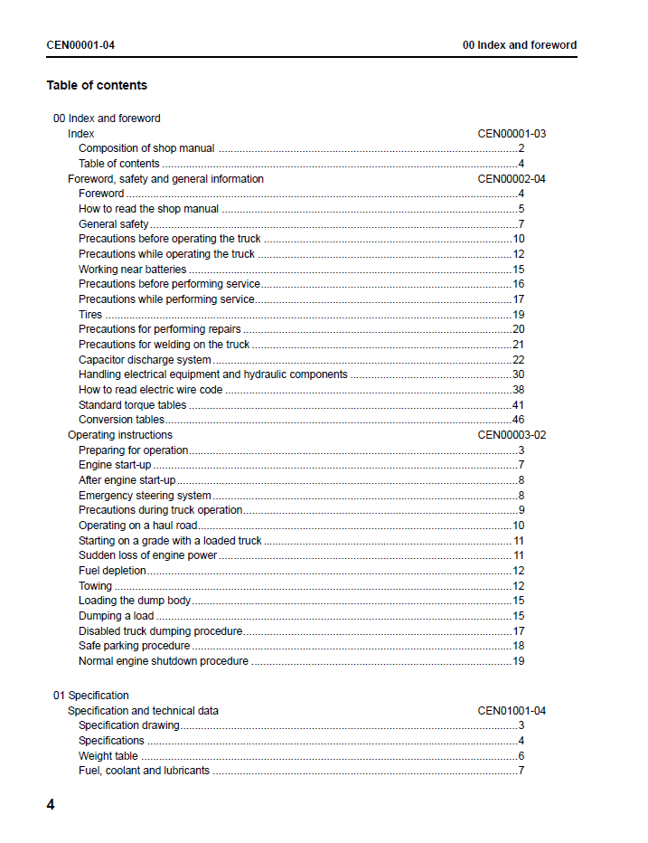Complete Repair Guide: Komatsu 960E-1 Dump Truck Manual CEBM021304