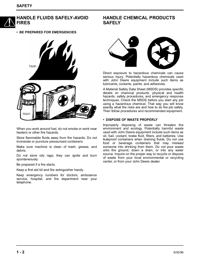 Complete Technical Manual for John Deere Walk-Behind Snowblowers TM1612