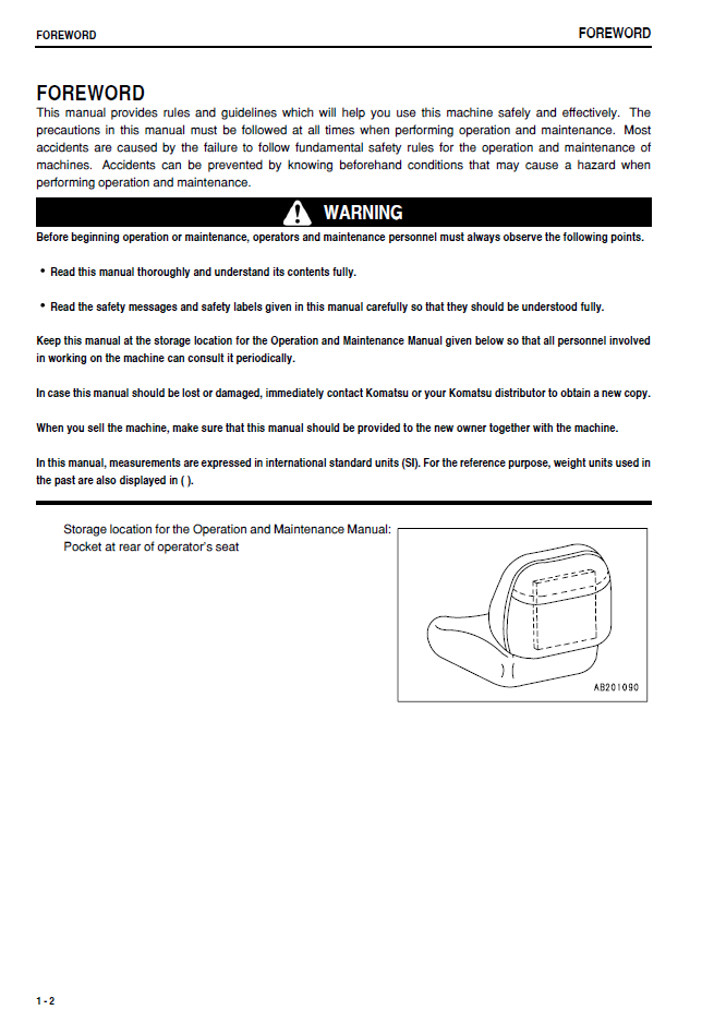 D21A-8 D21P-8 Komatsu Bulldozer Manual TEN00016-01 PDF