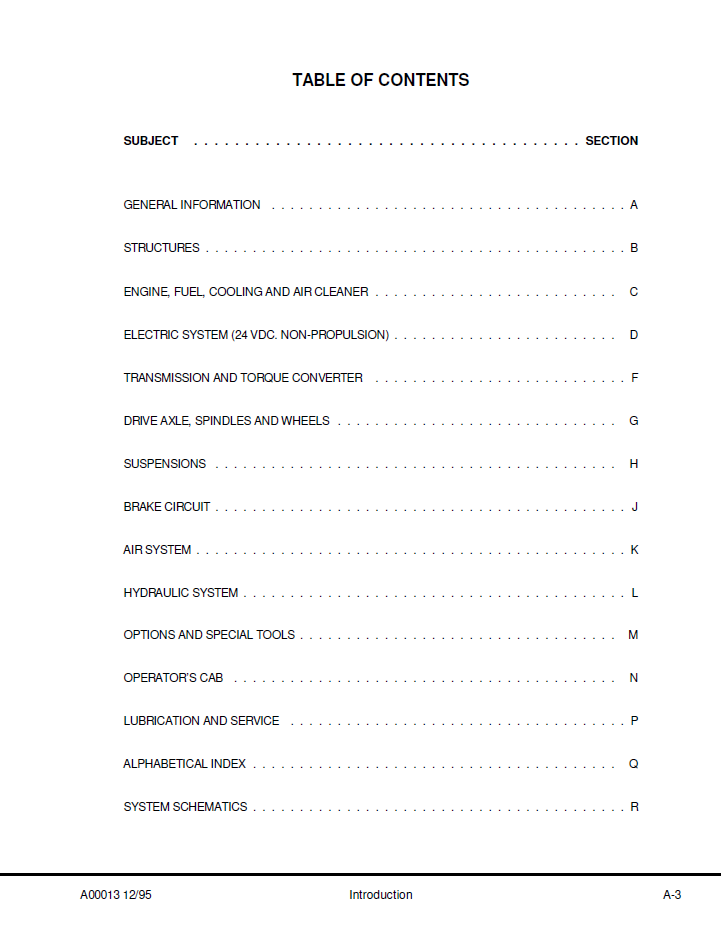 DG699: Komatsu 330M Dump Truck Workshop & Service Manual