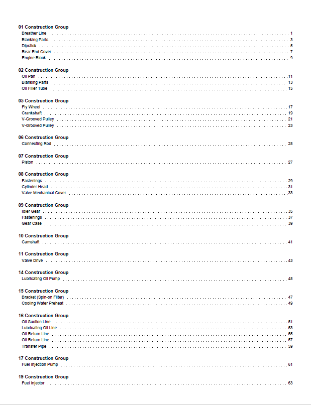 Deutz TCD3.6 L4/T4 Engine & Gehl V420 Skid-Steer Parts Manual 50950440