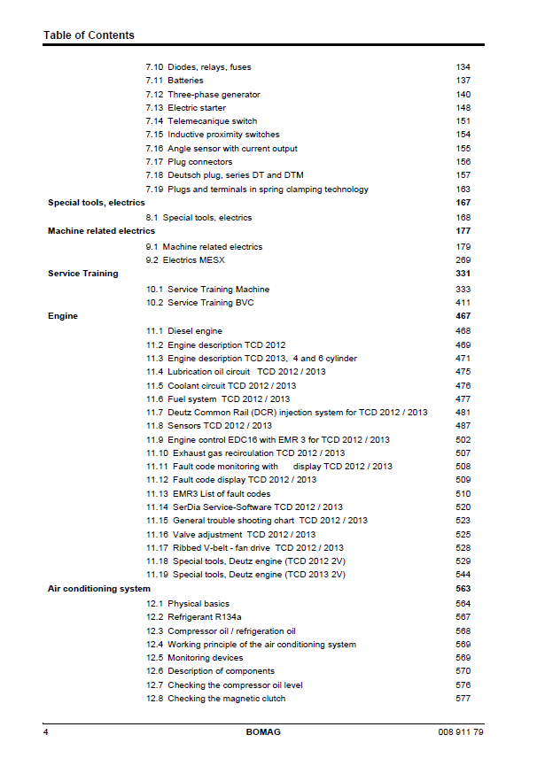 Download BOMAG BW 213 DH-4 BVC Workshop Manual (00891179)