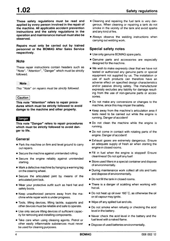 Download BOMAG BW 217 PD-2 Workshop Manual PDF (00819461)