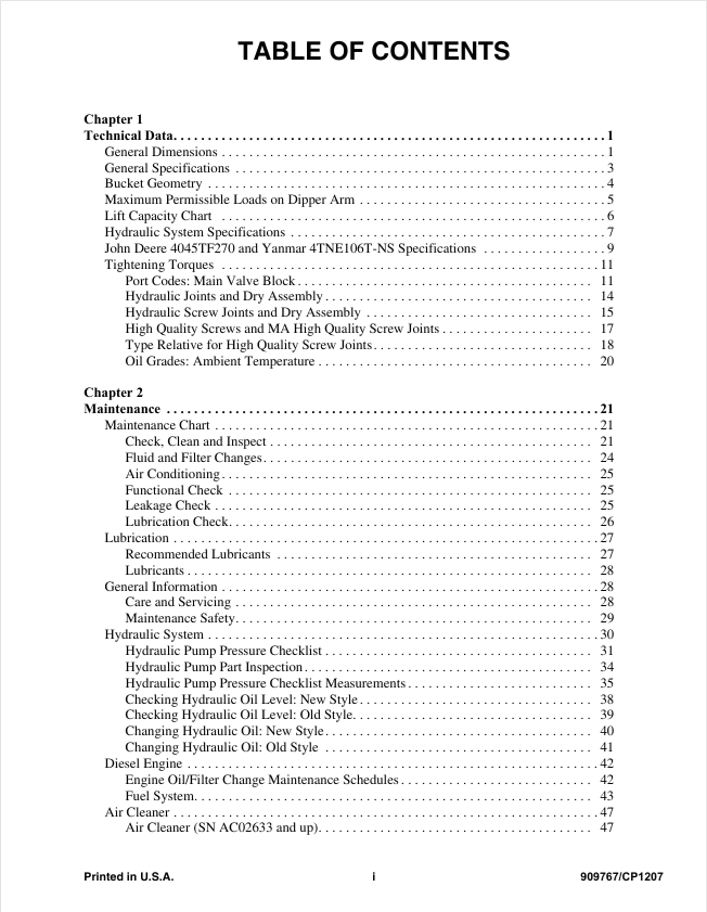 Download GEHL 1202 Compact Excavator Workshop Service Manual PDF