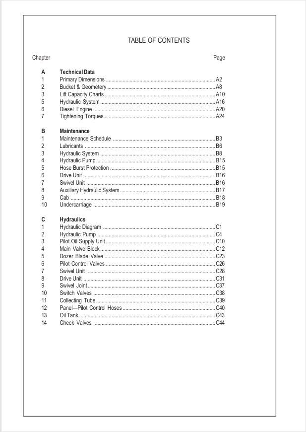 Download GEHL 153, 193 & 223 Compact Excavator Service Manual PDF