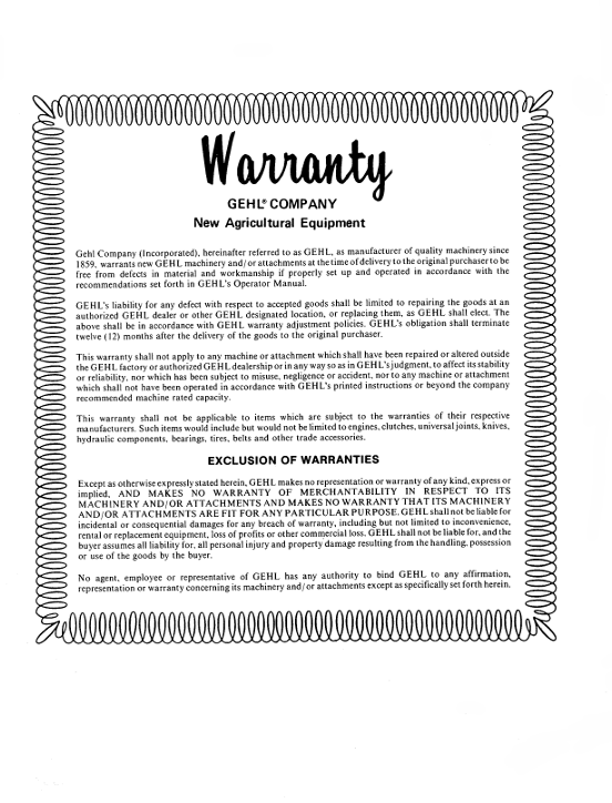 Download GEHL 2230 Center Pivot Mower Conditioner Manual 903218