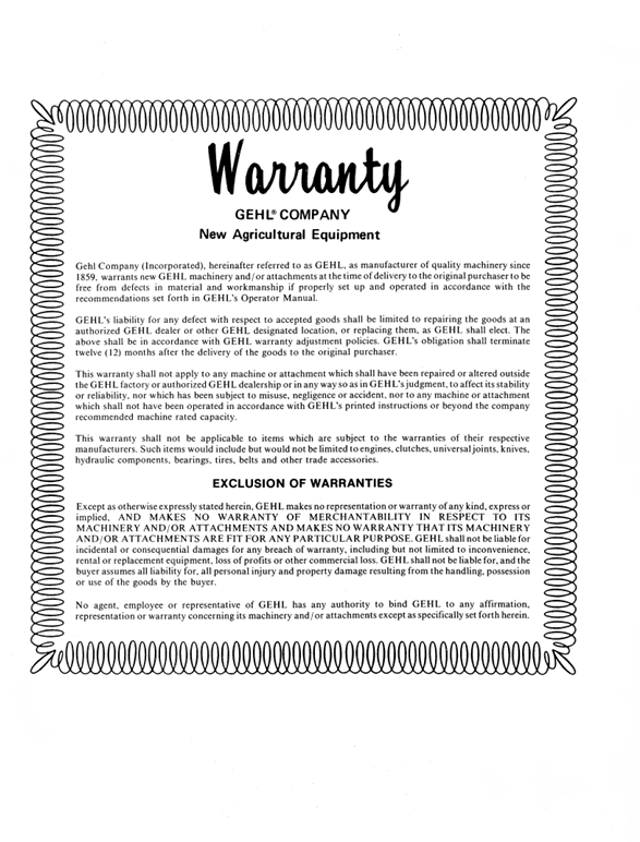 Download GEHL 2262 Operator Manual 903220 PDF