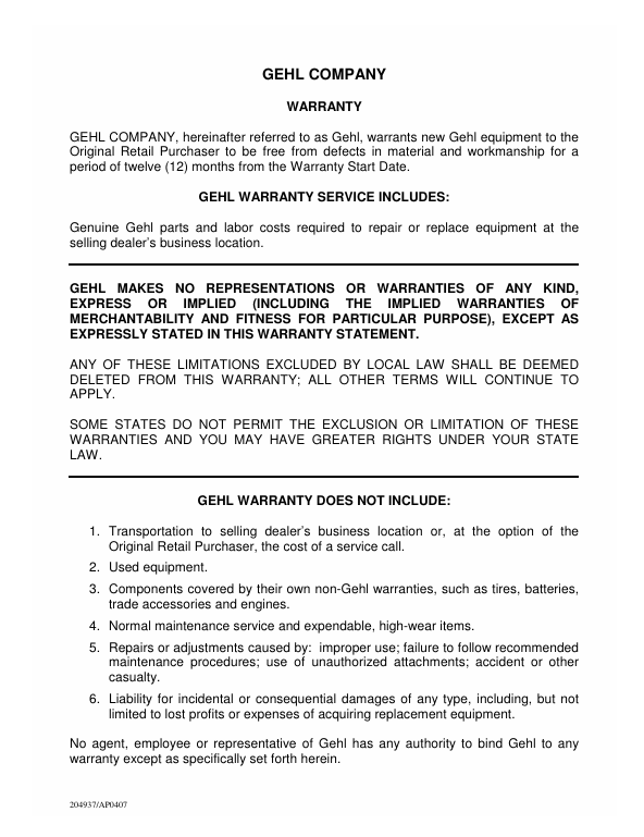 Download GEHL 253 303 353 373 Excavator Operator Manual PDF