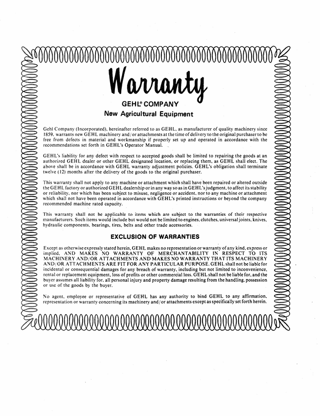 Download GEHL 2650 Mower Conditioner Operator Manual 903923