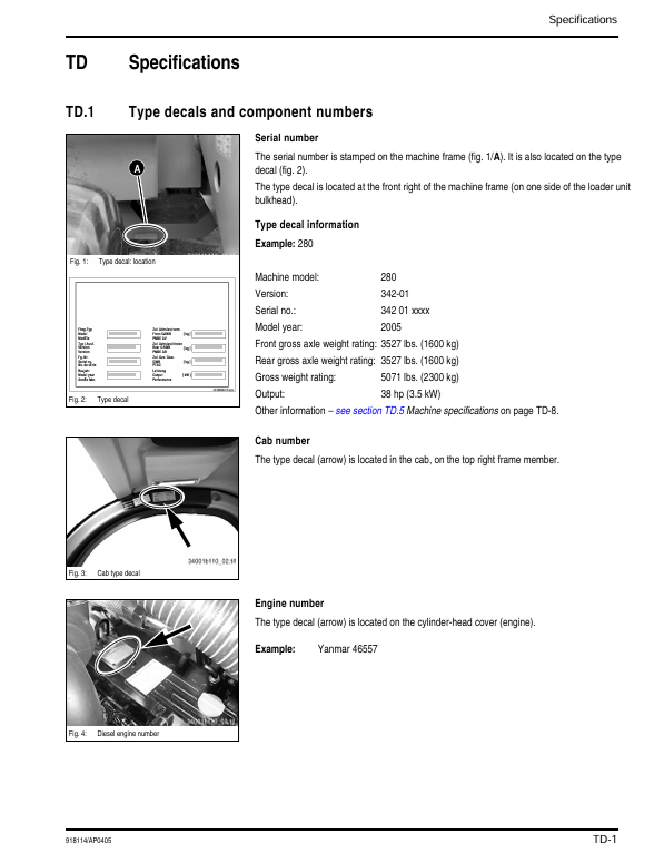 Download GEHL 280 All Wheel Steer Loader Service Manual PDF