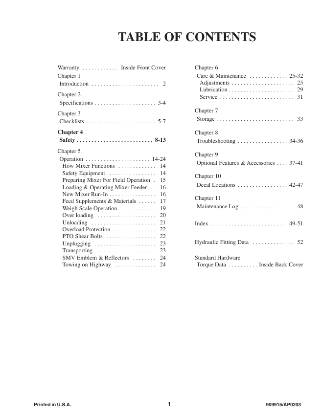 Download GEHL 5205, 5305 & 5380 3-Auger Operator Manual PDF