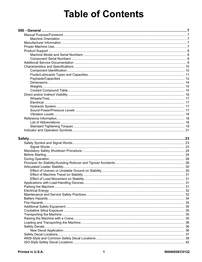 Download GEHL AL550, Mustang AL508, Manitou MLA 5-60 Service Manual