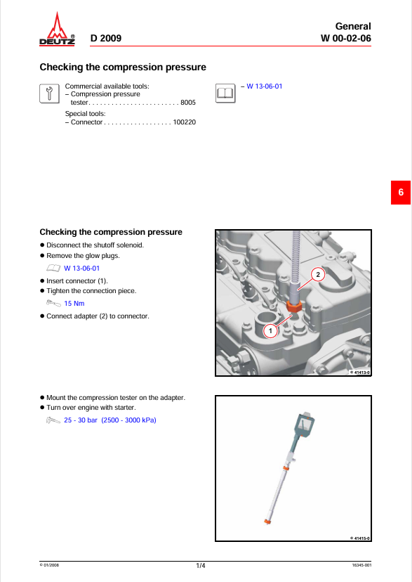 Download GEHL Deutz D 2009 TD 2009 Engine Workshop Manual PDF