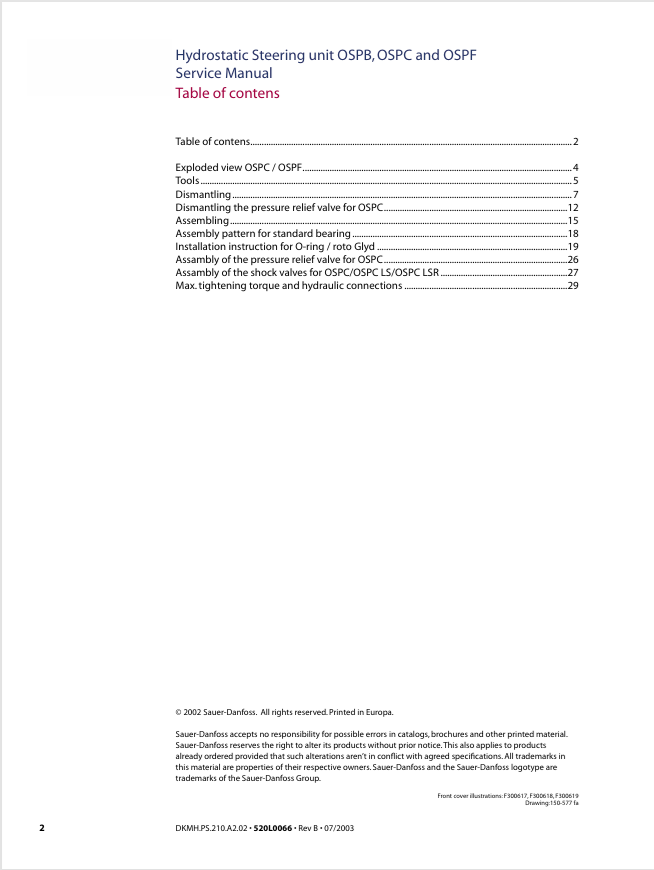 Download GEHL Hydrostatic Steering Unit Service Manual 918357 PDF