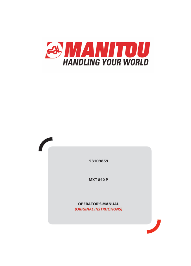 Download GEHL MXT 840 P Operator Manual PDF 53109859