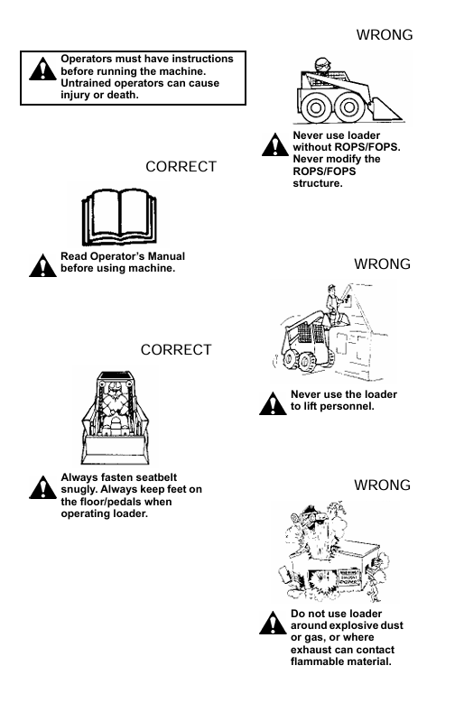 Download GEHL R134 Skid-Steer Loader Operator Manual PDF 50111947