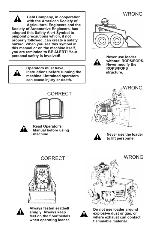 Download GEHL SL7610 SL7710 (EU) SL7810 Operator Manual PDF