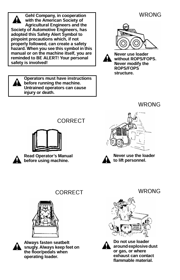Download GEHL SL7810E Operator Manual 917208 PDF