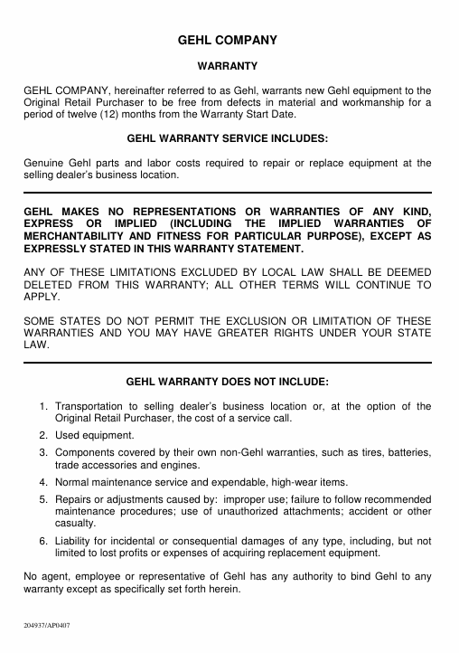 Download GEHL Z27 Z35 Excavator Operator Manual 50940101 PDF