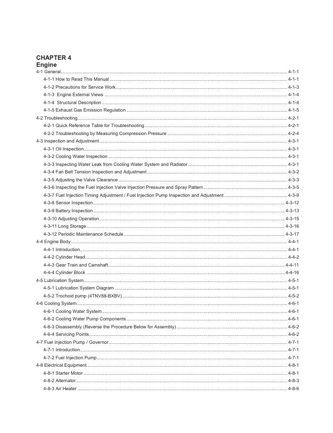 Download GEHL Z45, 450Z Compact Excavator Service Manual 50940111 PDF