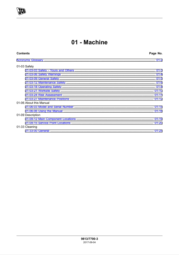 Download JCB 116D and 116DD Roller Repair Manual PDF