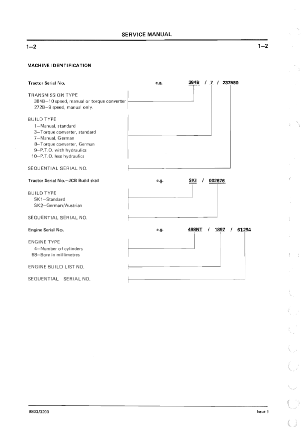 Download JCB 2D, 2DS, 3, 3C, 3CS, 3D, 700 Service Manual PDF
