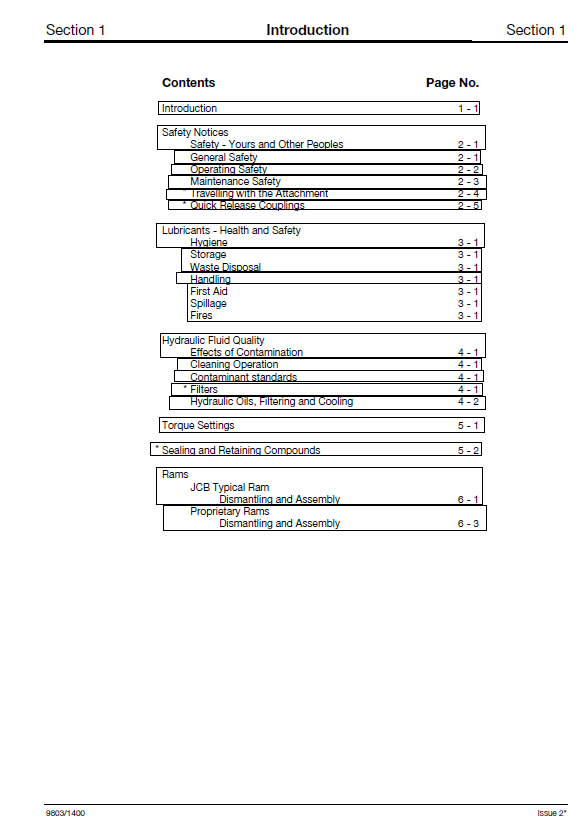 Download JCB Attachment Workshop and Repair Manual PDF