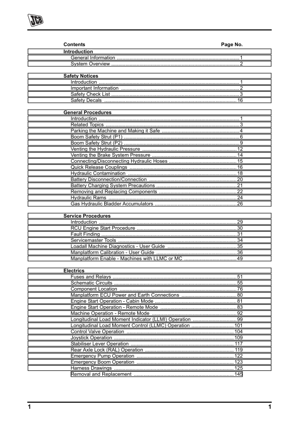 Download JCB HiViz Personnel Platform Supplement Manual PDF