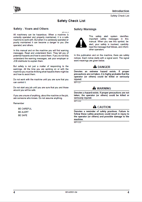 Download JCB Sweeper Collector SC Series User Manual